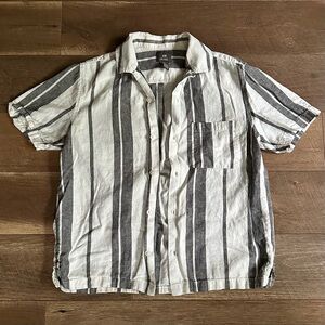 H&M Striped Button Down
